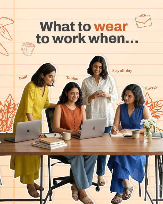 Our "First Job Wardrobe": The Only Indian Wear Capsule You Need